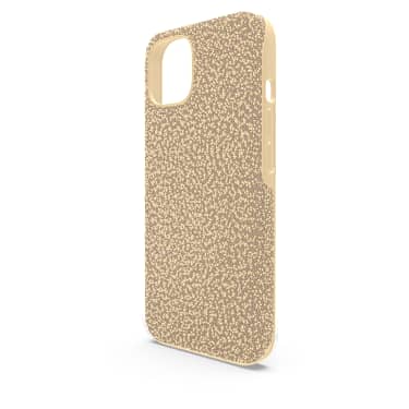 High smartphone case, iPhone® 13, Gold tone - Swarovski, 5643030