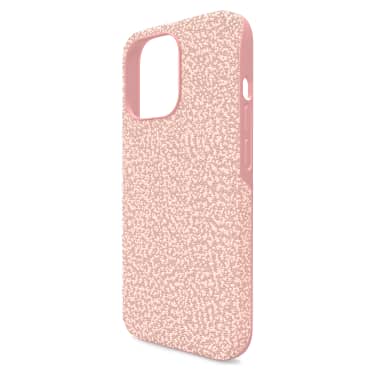 High smartphone case, iPhone® 13 Pro, Pale pink - Swarovski, 5643034