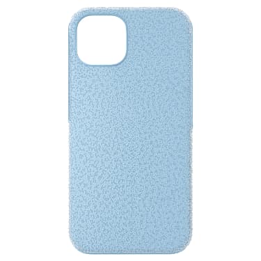High smartphone case, iPhone® 13, Blue - Swarovski, 5643035