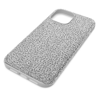 High 스마트폰 케이스, iPhone® 13 Pro Max, 실버 톤 - Swarovski, 5643042
