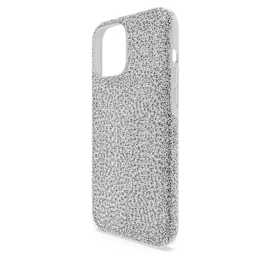 High 스마트폰 케이스, iPhone® 13 Pro Max, 실버 톤 - Swarovski, 5643042