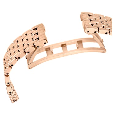 Attract watch, Swiss Made, Full pavé, Crystal bracelet, Rose gold tone, Rose gold-tone finish - Swarovski, 5644053