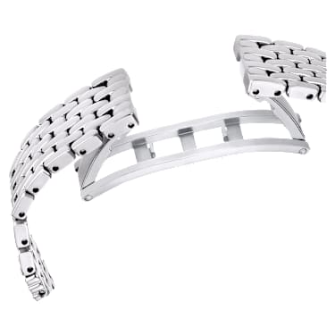 Reloj Attract, Fabricado en Suiza, Recubierto en pavé, Pulsera de cristal, Tono plateado, Acero inoxidable - Swarovski, 5644062
