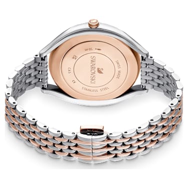Crystalline Aura 워치, 스위스 메이드, 메탈 브레이슬릿, 로즈골드 톤, 믹스 메탈 피니시 - Swarovski, 5644075