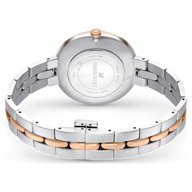 Cosmopolitan ウォッチ, スイス製, メタルブレスレット, ホワイト, ミックスメタル仕上げ - Swarovski, 5644081