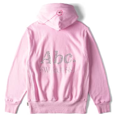 Felpa con cappuccio ADVISORY BOARD CRYSTALS, Explanation of the Foregoing Phenomena, Rosa - Swarovski, 5644734