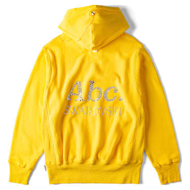 ADVISORY BOARD CRYSTALS, Colored Objects hoodie, Yellow - Swarovski, 5644745