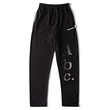 ADVISORY BOARD CRYSTALS, Dazzling Colorless Objects sweatpants, Black - Swarovski, 5644749