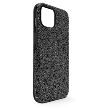 High スマートフォンケース, iPhone® 14, ブラック | Swarovski