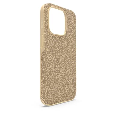 Custodia per smartphone High, iPhone® 14 Pro, Tono dorato - Swarovski, 5644915