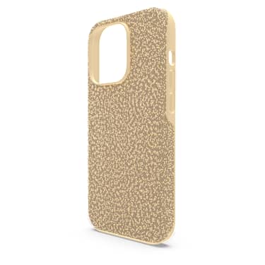 Custodia per smartphone High, iPhone® 14 Pro, Tono dorato - Swarovski, 5644915