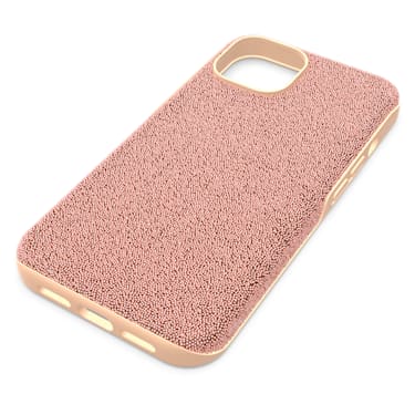 High smartphone case, iPhone® 14, Rose gold tone - Swarovski, 5644925