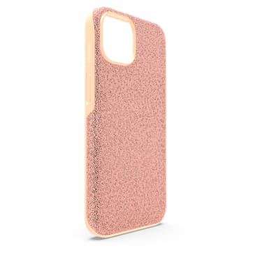 Etui na smartfona High, iPhone® 14, W odcieniu różowego złota - Swarovski, 5644925
