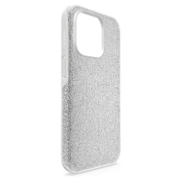 High smartphone case, iPhone® 14 Pro Max, Silver Tone - Swarovski, 5644927