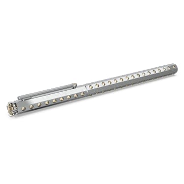SCS ballpoint pen, Statement, Silver tone, Chrome plated - Swarovski, 5645361
