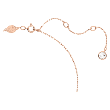 Stella Halskette, Verschiedene Schliffe, Stern, Weiß, Roségold-Legierungsschicht - Swarovski, 5645382