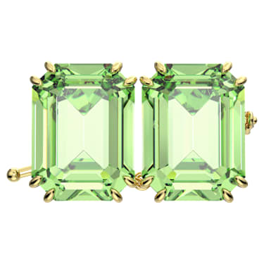 Extender Millenia, Taglio ottagonale, Verde, Placcato color oro - Swarovski, 5645617