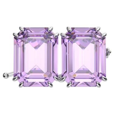 Millenia extender, Octagon cut, Purple, Rhodium plated - Swarovski, 5645618