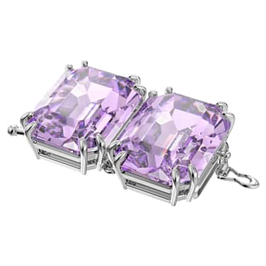 Millenia Verlängerungsstück, Oktagon-Schliff, Violett, Rhodiniert - Swarovski, 5645618
