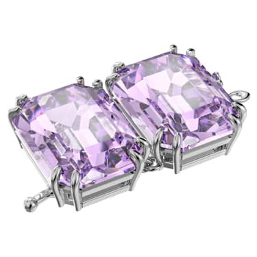 Millenia Verlängerungsstück, Oktagon-Schliff, Violett, Rhodiniert - Swarovski, 5645618