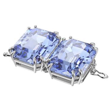 Extensor Millenia, Lapidação octogonal, Azul, Lacado a ródio - Swarovski, 5645620