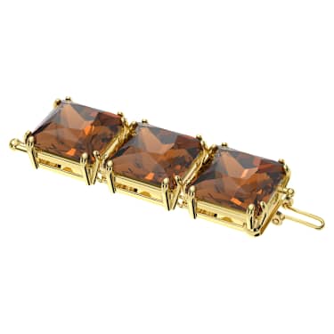 Alargador Millenia, Talla cuadrada, Marrón, Baño tono oro - Swarovski, 5645623
