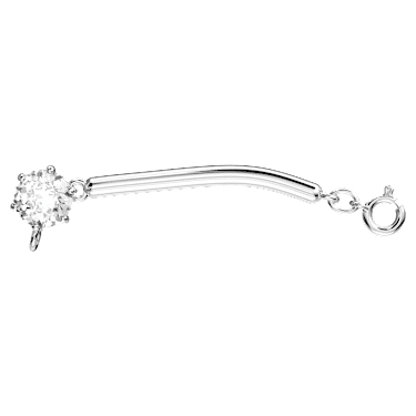 Constella 익스텐더, 라운드 컷, 화이트, 로듐 플래팅 - Swarovski, 5645627