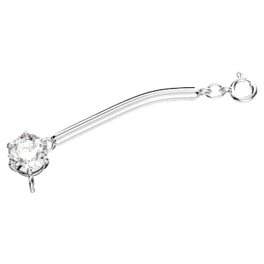 Constella 익스텐더, 라운드 컷, 화이트, 로듐 플래팅 - Swarovski, 5645627