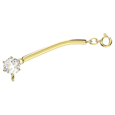 Constella extender, Round cut, White, 18K gold finish - Swarovski, 5645633