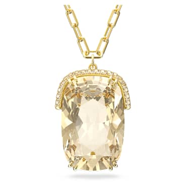 Harmonia Anhänger, Übergroßer Kristall, Goldfarben, Goldlegierungsschicht - Swarovski, 5646685