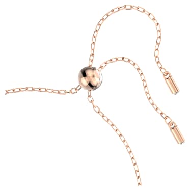 Magic สร้อยข้อมือ, นางฟ้า, ขาว, เคลือบโทนสีโรสโกลด์ - Swarovski, 5646740