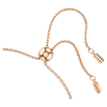 One Bileklik, Karışık kesimler, Kalp, Pembe, 18k pembe altın rengi yüzey - Swarovski, 5646747