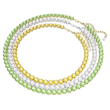 Swarovski tennis cheap necklace and bracelet