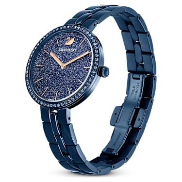 Swarovski horloge blauw store