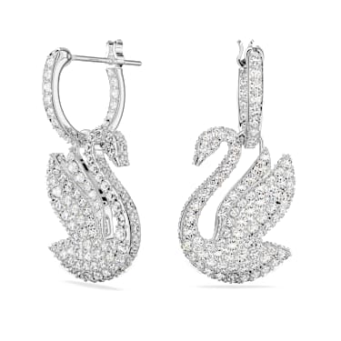 Swarovski dangle earrings discount