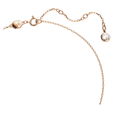 Pendente Swan, Cigno, Piccolo, Bianco, Placcato color oro rosa - Swarovski, 5647555