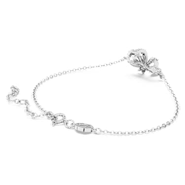 レビュー高評価商品 Hyperbola bracelet, Swarovski | plated Rhodium White, Bow, アクセサリー
