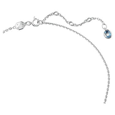 Chroma 链坠, 八角形切割, 流光溢彩, 镀铑 - Swarovski, 5648447
