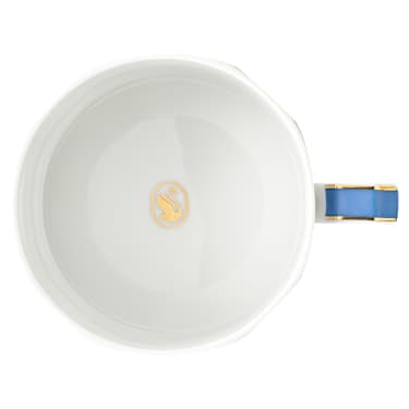 Signum Teetasse mit Untertasse, Porzellan, Blau - Swarovski, 5648516