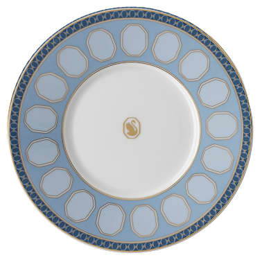 Signum Teetasse mit Untertasse, Porzellan, Blau - Swarovski, 5648516