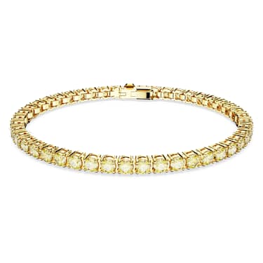 24k gold tennis new arrivals bracelet