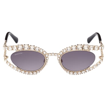 Sonnenbrille, Statement, SK0385 32B, Grau - Swarovski, 5649012