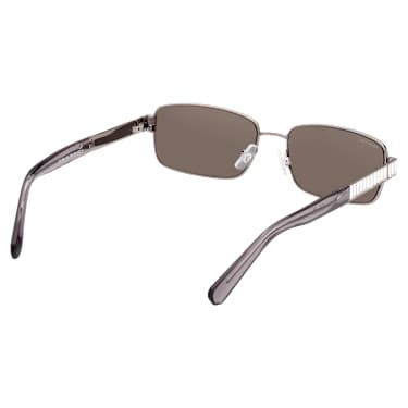 Sonnenbrille, Spiegel, SK0389 14C, Silberfarben - Swarovski, 5649036