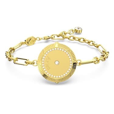 Braccialetto Zodiac, Ariete, Tono dorato, Placcato color oro - Swarovski, 5649064