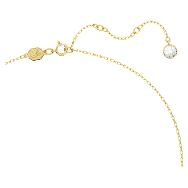 Pingente Pop Swan, Cisne, Verde, Lacado a dourado - Swarovski, 5649198