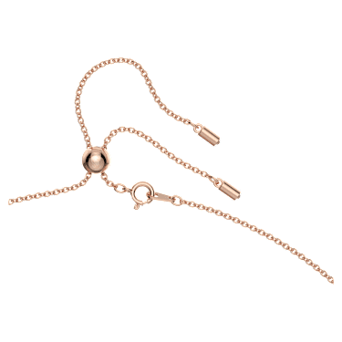 Alea 链坠, 红色, 镀玫瑰金色调 - Swarovski, 5649784