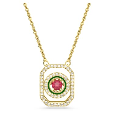 Alea 项链, 流光溢彩, 镀金色调 - Swarovski, 5649785