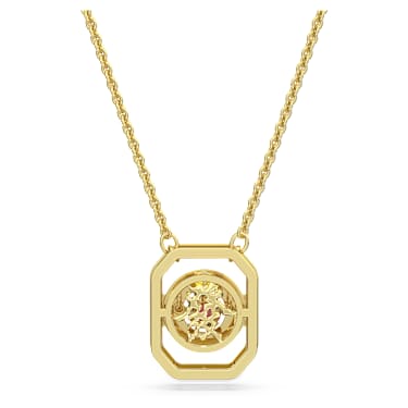 Alea 项链, 流光溢彩, 镀金色调 - Swarovski, 5649785