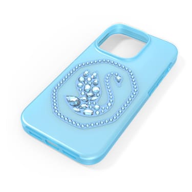Akıllı Telefon Kılıfı, Kuğu, iPhone® 14 Pro, Mavi - Swarovski, 5649832