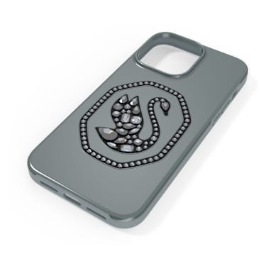 스마트폰 케이스, 스완, iPhone® 14 Pro Max, 블랙 - Swarovski, 5649838